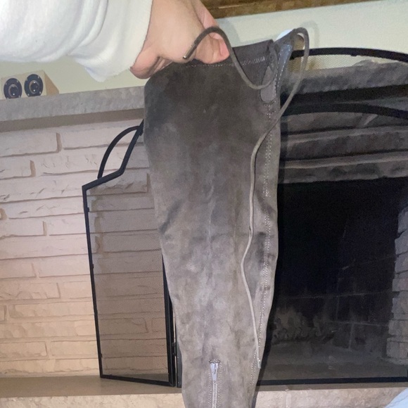 Call it spring over the knee suede boots! - Picture 4 of 6